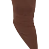 Suong High Neck Gathered Top – Mocha