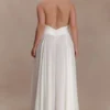 Susan Chiffon Halter Maxi Dress – Ivory Susan Chiffon Halter Maxi Dress – Ivory