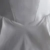 Suzette Taffeta Bow Mini Dress – White