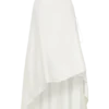 Sydney Asymmetrical Satin Halter Top – Ivory