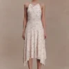 Sylvie Modal Hankie Midi Dress – Floral Ditsy Print Sylvie Modal Hankie Midi Dress – Floral Ditsy Print
