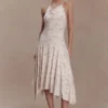 Sylvie Modal Hankie Midi Dress – Floral Ditsy Print Sylvie Modal Hankie Midi Dress – Floral Ditsy Print