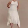 Sylvie Modal Hankie Midi Dress – Ivory Sylvie Modal Hankie Midi Dress – Ivory