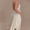 Sylvie Modal Hankie Midi Dress – Ivory Sylvie Modal Hankie Midi Dress – Ivory