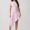 Talise Modal Hankie Midi Skirt – Ballet Pink