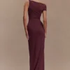 Tamsin Short Sleeve Modal Maxi Dress – Mahogany Tamsin Short Sleeve Modal Maxi Dress – Mahogany