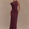 Tamsin Short Sleeve Modal Maxi Dress – Mahogany Tamsin Short Sleeve Modal Maxi Dress – Mahogany