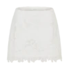 Tessa Broderie Mini Skirt – White