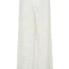 Tessa Broderie Straight Leg Pants – White Tessa Broderie Straight Leg Pants – White