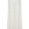 Tessa Broderie Straight Leg Pants – White Tessa Broderie Straight Leg Pants – White
