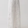 Tessa Broderie Straight Leg Pants – White Tessa Broderie Straight Leg Pants – White