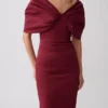 Thelma Bardot Maxi Dress – Wine Thelma Bardot Maxi Dress – Wine