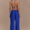 Tonya Sheer Straight Leg Pant – Cobalt Blue Tonya Sheer Straight Leg Pant – Cobalt Blue