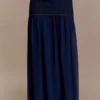 Tully Chiffon Denim Maxi Skirt – Indigo Blue Tully Chiffon Denim Maxi Skirt – Indigo Blue