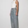 Tyla Diamante Denim Jeans – Blue/Green Tyla Diamante Denim Jeans – Blue/Green