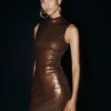 Veronica Sequin Midi Dress – Chocolate Veronica Sequin Midi Dress – Chocolate