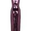 Veronica Sequin Midi Dress – Plum Veronica Sequin Midi Dress – Plum