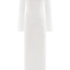 Vienna Slinky Cut Out Maxi Dress – White Vienna Slinky Cut Out Maxi Dress – White