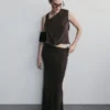Violeta Maxi Skirt – Dark Chocolate Violeta Maxi Skirt – Dark Chocolate