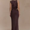 Violeta Maxi Skirt – Dark Chocolate Violeta Maxi Skirt – Dark Chocolate