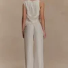 Violeta Straight Leg Pant – Ivory Violeta Straight Leg Pant – Ivory