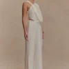 Violeta Straight Leg Pant – Ivory Violeta Straight Leg Pant – Ivory