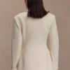 Wesley Structured Blazer – Buttercream
