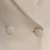 Wesley Structured Blazer – Buttercream
