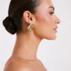 Willa Draped Earrings – Gold