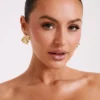 Willa Draped Earrings – Gold