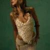 Willow Mother Of Pearl Halter Top – Pearl
