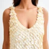 Willow Mother Of Pearl Halter Top – Pearl