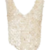 Willow Mother Of Pearl Halter Top – Pearl