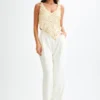 Willow Mother Of Pearl Halter Top – Pearl
