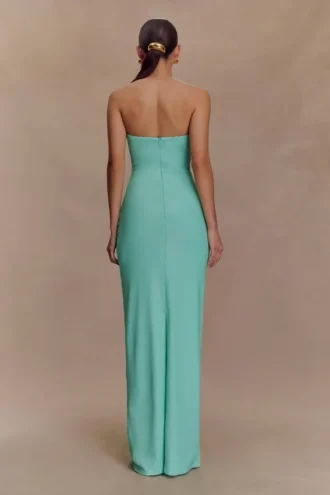 Winston Strapless Sequin Maxi Dress – Lagoon