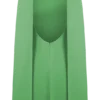 Wynter Scarf Draped Mini Dress – Green Wynter Scarf Draped Mini Dress – Green