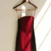 Zander Hand Beaded Strapless Mini Dress – Red Ombre Zander Hand Beaded Strapless Mini Dress – Red Ombre