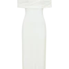 Zandie Cashmere Blend Knit Midi Dress – Ivory Zandie Cashmere Blend Knit Midi Dress – Ivory