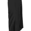Zendaya Silk Midi Skirt – Black Zendaya Silk Midi Skirt – Black