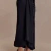 Zendaya Silk Midi Skirt – Black Zendaya Silk Midi Skirt – Black