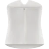 Zillah Strapless Cotton Top – White Zillah Strapless Cotton Top – White